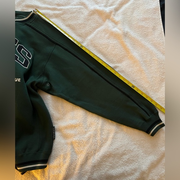 New York JETS NFL Men’s Crewneck Lee Sweater, Size Large, Pre-Owned - Picture 11 of 13